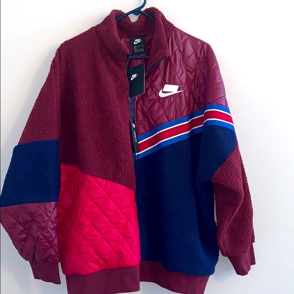 NWT Nike Sherpa cozy unisex Jacket